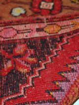 Tapis vintage Turc Yastik fait main, 1C651