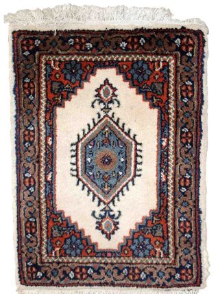 Tapis vintage Persan Hamadan fait main, 1C652