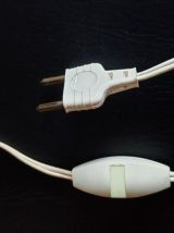 Lampe de chevet rose pied marbre