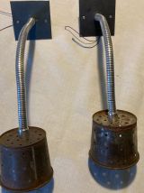 Lot de 2 appliques vintage/faisselle