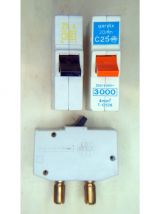 25A disjoncteur fusible automatique à broches 20mm CEBEC