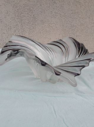 Plat coupe en verre 