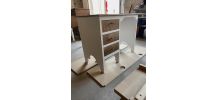 Bureau en chêne massif des années 50