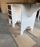 Bureau en chêne massif des années 50