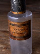 Ancien pot d'apothicaire en verre. 1 litre