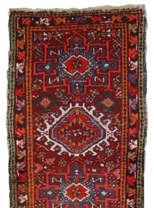 Tapis ancien Persan Karajeh fait main, 1C658