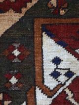 Tapis vintage Caucasien Eagle Kazak fait main, 1C662