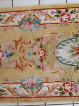 Tapis vintage Chinois Art Deco fait main, 1C665