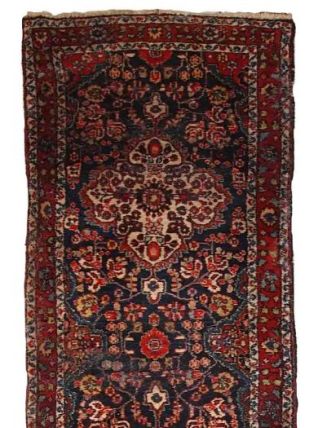 Tapis ancien Persan Malayer fait main, 1C682