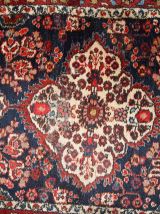 Tapis ancien Persan Malayer fait main, 1C682