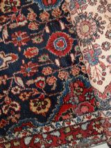 Tapis ancien Persan Malayer fait main, 1C682