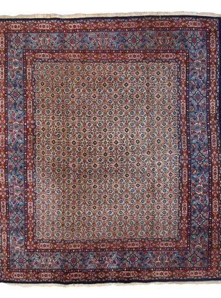 Tapis vintage Persan Nain fait main, 1C683