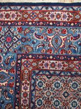 Tapis vintage Persan Nain fait main, 1C683