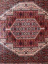 Tapis vintage Persan Nain fait main, 1C687