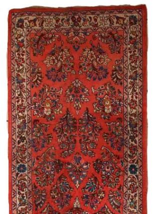 Tapis vintage Persan Sarouk fait main, 1C691