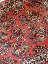 Tapis vintage Persan Sarouk fait main, 1C691