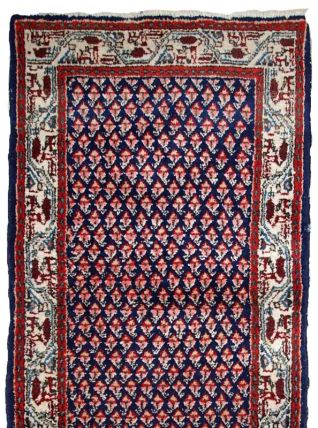 Tapis vintage Indien Seraband fait main, 1C800