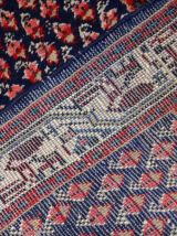 Tapis vintage Indien Seraband fait main, 1C800