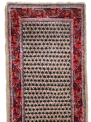 Tapis vintage Indien Seraband fait main, 1C801