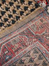 Tapis vintage Indien Seraband fait main, 1C801