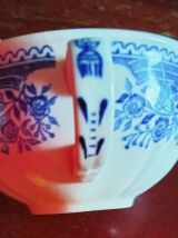 4 tasses et sous tasses vintage Villeroy &amp; Boch