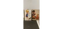 Trio de petits cadres style Poulbot