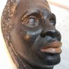 Masque africain en céramique