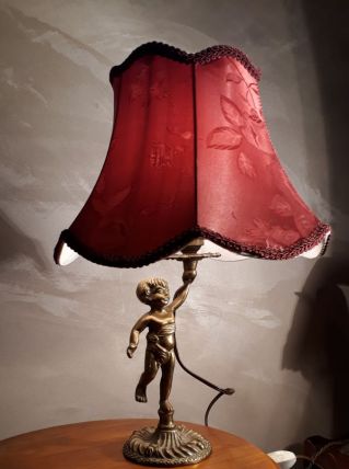 lampe bronze  28x25   