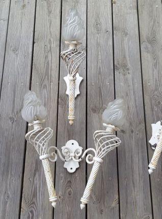Lot d'appliques