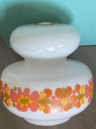 luminaire -diffuseur verre opaque vintage