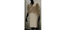 Robe à Sequins T50/52 avec étiquette - doublure