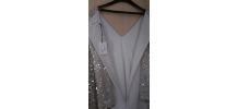 Robe à Sequins T50/52 avec étiquette - doublure