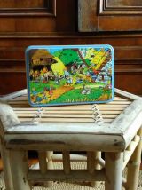Boite en tôle lithographiée Astérix et Obélix 