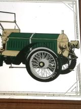 Miroir publicitaire voiture Napier art déco