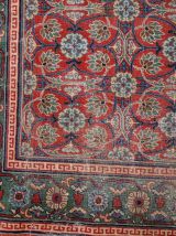 Tapis ancien Turkestan Oriental Khotan fait main, 1C724