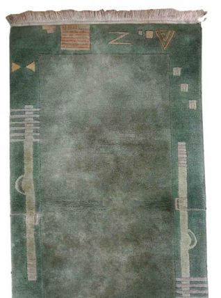 Tapis vintage Tibétain Khaden fait main, 1C804