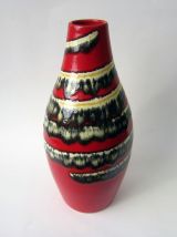 Grand VASE vintage style fat lava déco moderniste