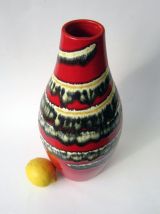Grand VASE vintage style fat lava déco moderniste