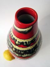 Grand VASE vintage style fat lava déco moderniste