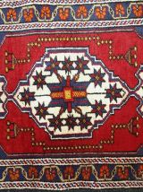 Tapis vintage TurcYastik fait main, 1C731