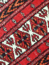 Tapis vintage Pakistanais Lahore fait main, 1C733