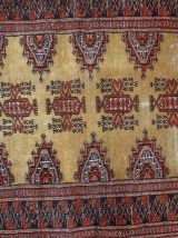 Tapis vintage Ouzbek Bukhara fait main, 1C734