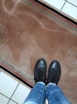 Tapis vintage Tibétain Khaden fait main, 1C741