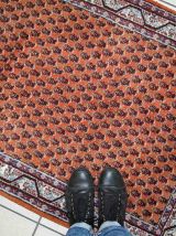 Tapis vintage Indien Seraband fait main, 1C742