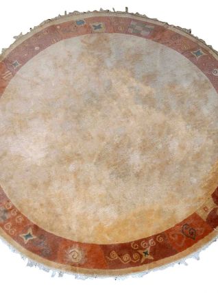 Tapis vintage Tibétain Khaden fait main, 1C746