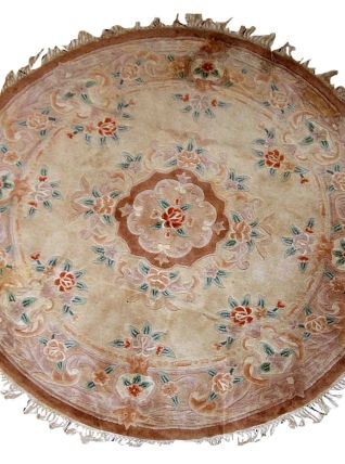 Tapis vintage Chinois Art Deco fait main, 1C747