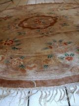 Tapis vintage Chinois Art Deco fait main, 1C747