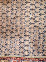 Tapis vintage Indien Seraband fait main, 1C813