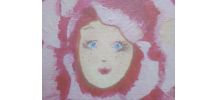 L'esprit de la rose : peinture originale