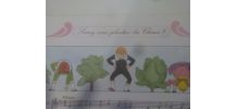 Illustration vintage "Savez-vous planter des choux"